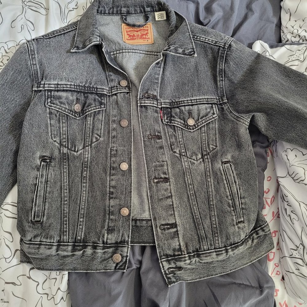 Black Jean Jacket